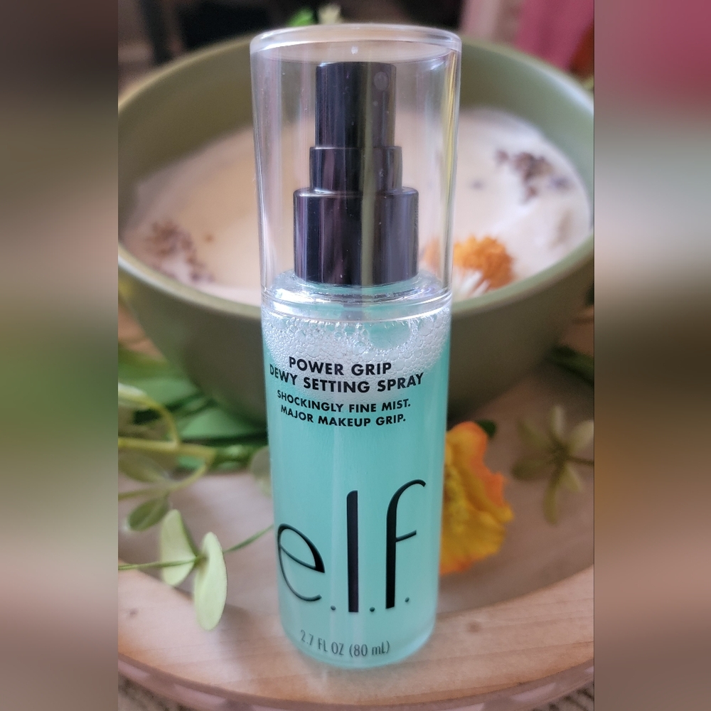 e.l.f. Power Grip Dewy Setting Spray - Aqua